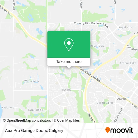 Aaa Pro Garage Doors map