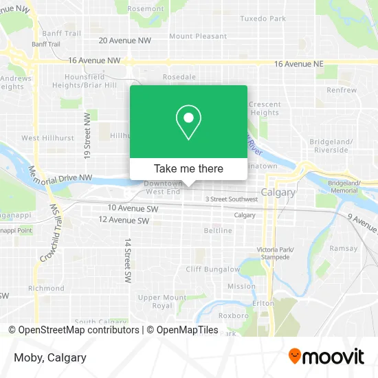 Moby map