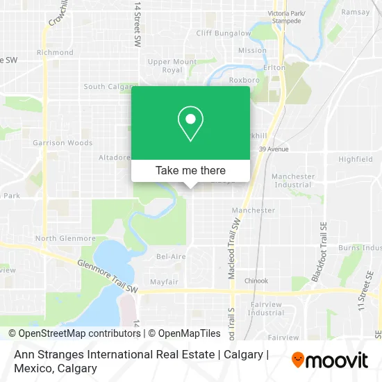 Ann Stranges International Real Estate | Calgary | Mexico map