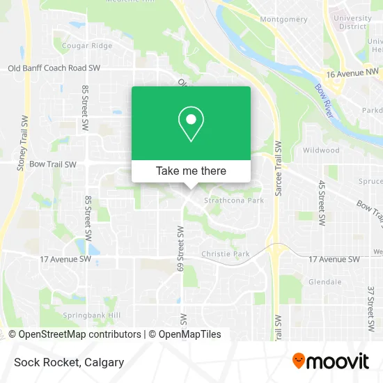 Sock Rocket map