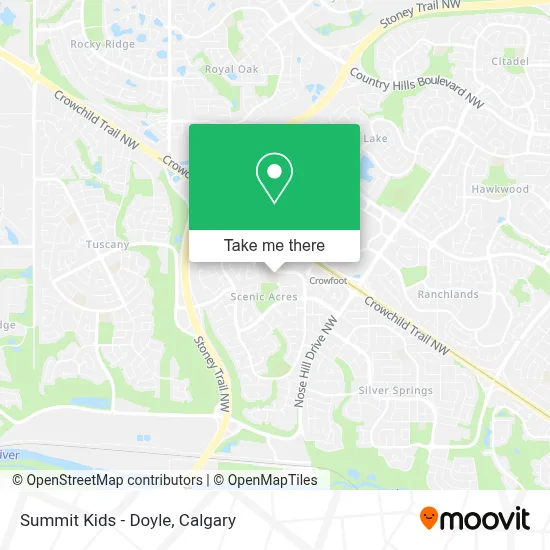 Summit Kids - Doyle map