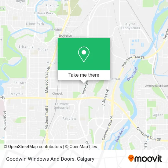 Goodwin Windows And Doors map