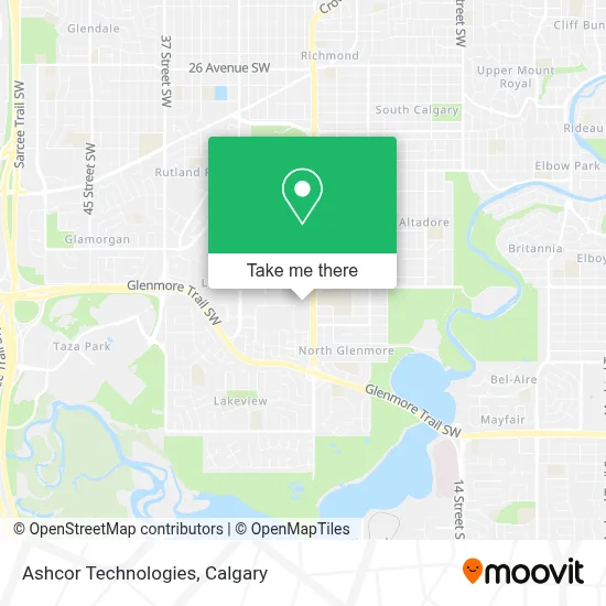 Ashcor Technologies map