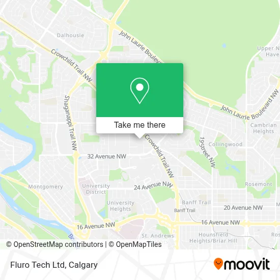 Fluro Tech Ltd map