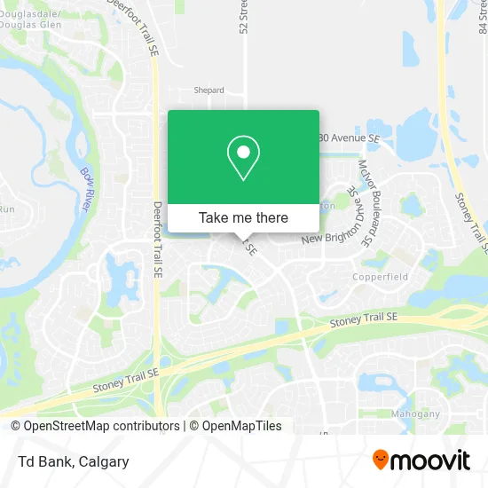 Td Bank map