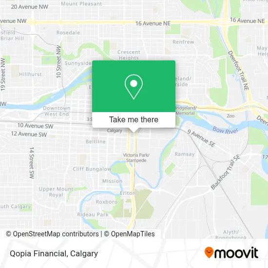 Qopia Financial map