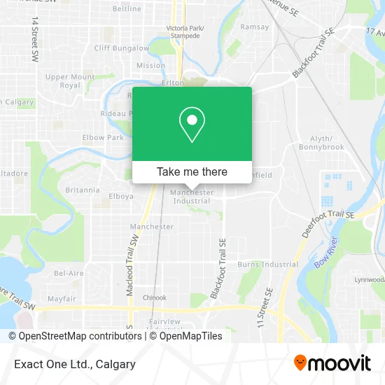 Exact One Ltd. map