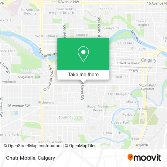 Chatr Mobile map