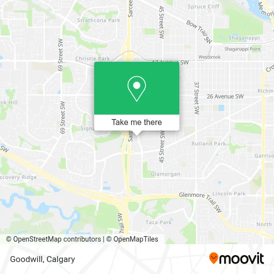 Goodwill map