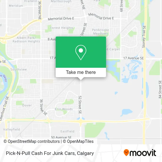 Pick-N-Pull Cash For Junk Cars map