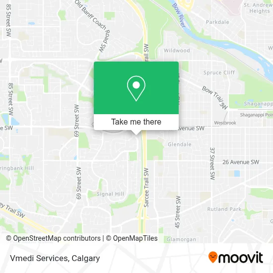 Vmedi Services map