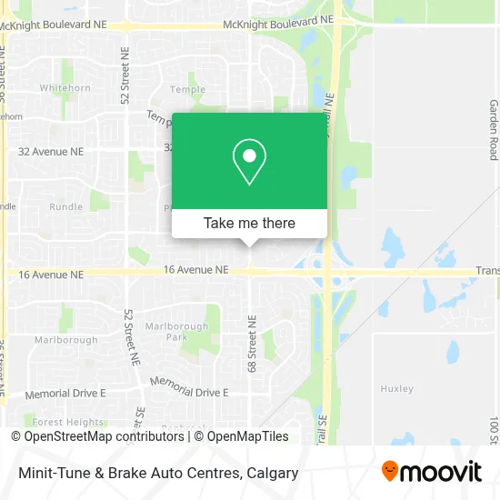 Minit-Tune & Brake Auto Centres map