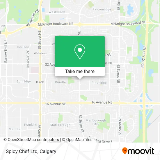 Spicy Chef Ltd map