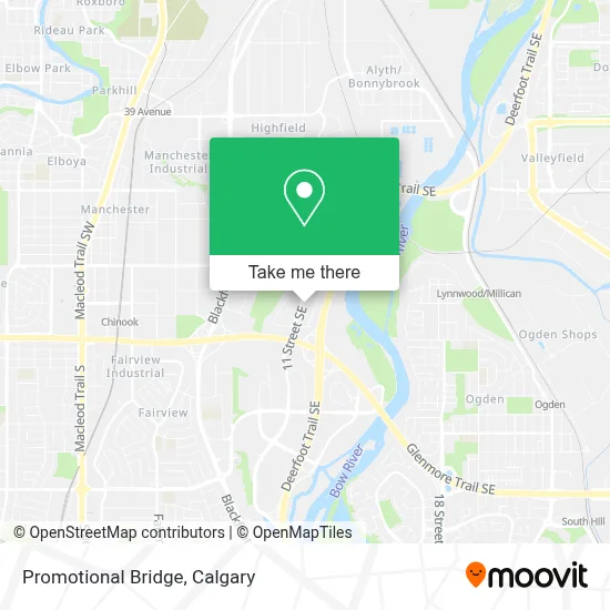 Promotional Bridge map