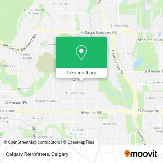 Calgary Retrofitters map