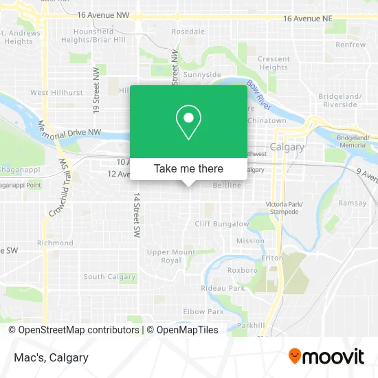 Mac's map