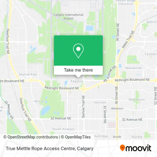 True Mettle Rope Access Centre plan