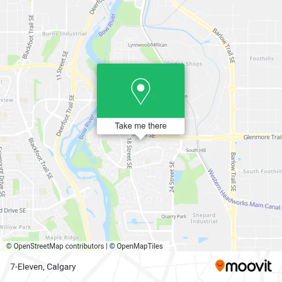 7-Eleven map