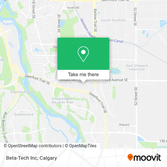 Beta-Tech Inc map