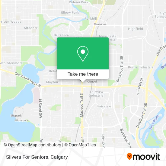 Silvera For Seniors map