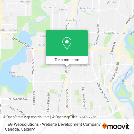 T&G Websolutions - Website Development Company Canada map