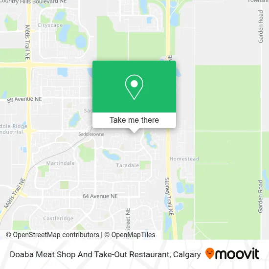Doaba Meat Shop And Take-Out Restaurant map
