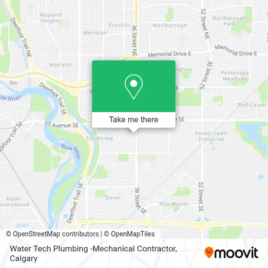 Water Tech Plumbing -Mechanical Contractor map