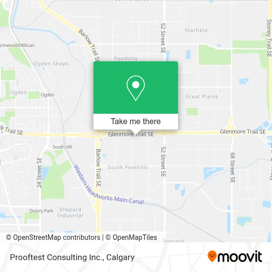 Prooftest Consulting Inc. map
