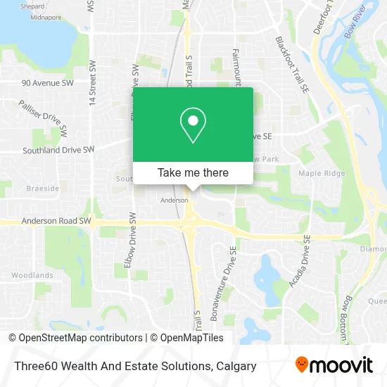 Three60 Wealth And Estate Solutions map