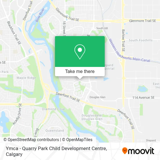 Ymca - Quarry Park Child Development Centre map