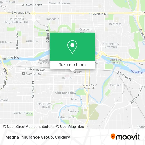 Magna Insurance Group map