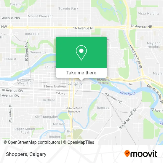 Shoppers map