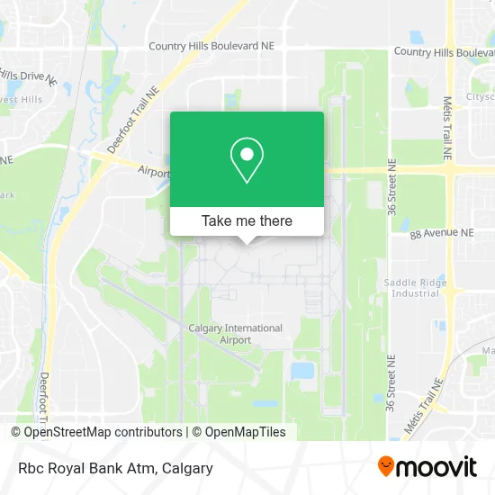 Rbc Royal Bank Atm map
