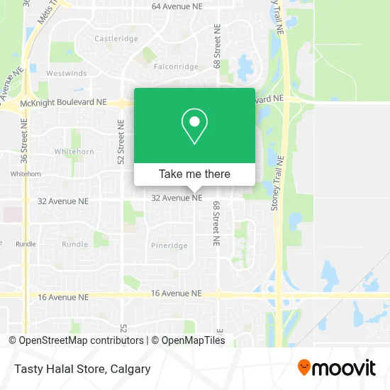 Tasty Halal Store map