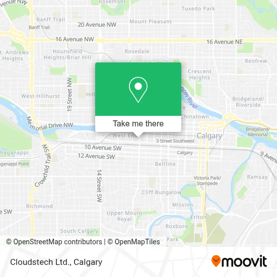 Cloudstech Ltd. map
