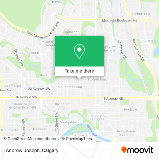 Andrew Joseph map