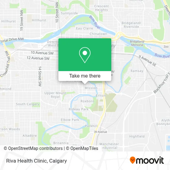 Riva Health Clinic map