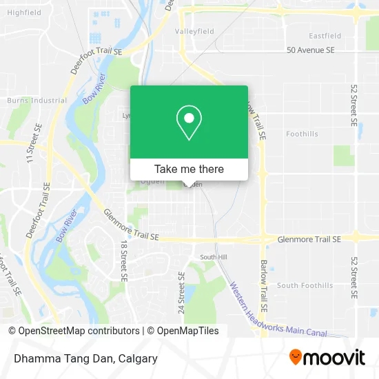 Dhamma Tang Dan map