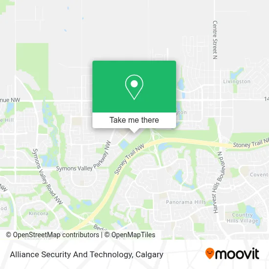 Alliance Security And Technology map
