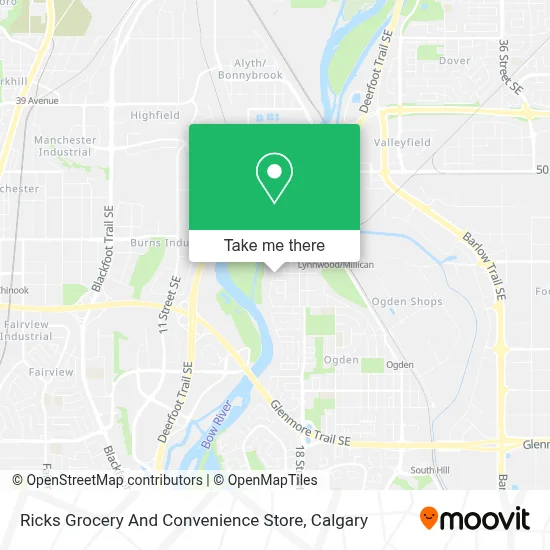 Ricks Grocery And Convenience Store map