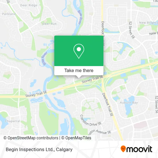 Begin Inspections Ltd. map