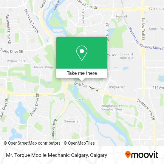Mr. Torque Mobile Mechanic Calgary map