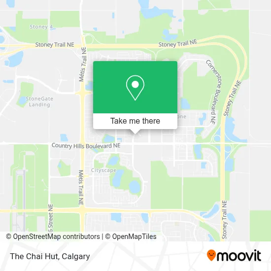 The Chai Hut map