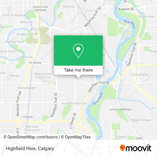 Highfield Hive map
