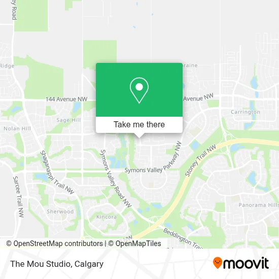 The Mou Studio map