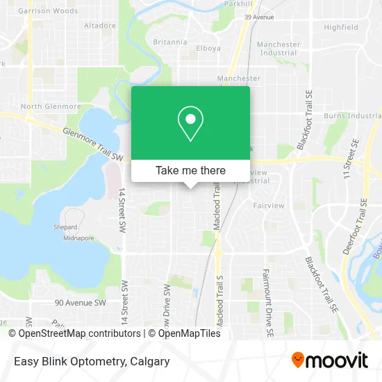 Easy Blink Optometry map