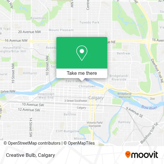 Creative Bulb map