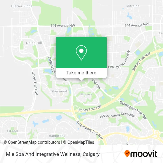 Mle Spa And Integrative Wellness map