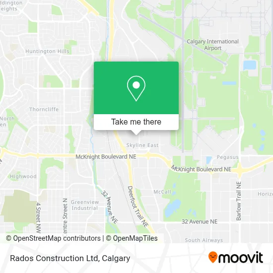 Rados Construction Ltd map