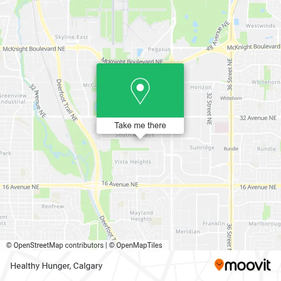 Healthy Hunger map